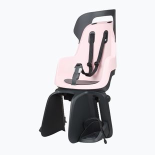 Zadné sedadlo na bicykel pre nosič bobike Go pink-grey 8012300004