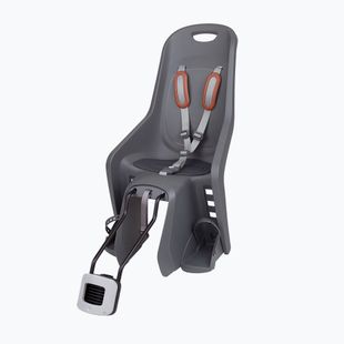 Detská sedačka na bicykel Polisport Bubbly Maxi Plus 29 charcoal grey/brown