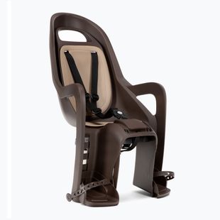 Detská cyklistická sedačka POLISPORT Groovy CFS FO hnedá 8406100016