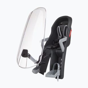 Detská sedačka na bicykel Polisport Guppy Mini+ FHT dark grey/silver