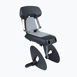 Detská sedačka na bicykel Polisport Guppy Junior Mik HD dark grey/grey
