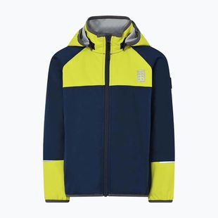 Detská softshell bunda LEGO Lwstorm 22 tmavomodrá 111616