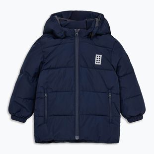 Detská zateplená bunda LEGO Lwjojo 703 dark navy