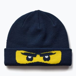 Detská zimná čiapka LEGO Lwantony 710 dark navy/blue