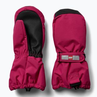 Detské lyžiarske rukavice  LEGO Lwatlin 706 fuchsia