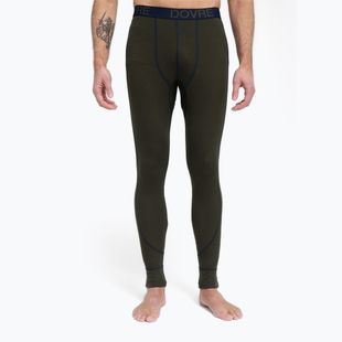 Pánske termonohavice Dovre Active Wool Bottom khaki