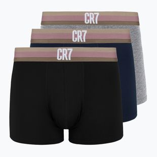 Pánske boxerky CR7 Basic Trunk 3 ks 711 multicolour