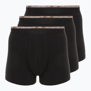 Pánske boxerky CR7 Basic Trunk 3 ks 2763 black