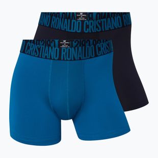 Pánske boxerky CR7 Fashion Trunk Micro 2 páry 456 multicolour