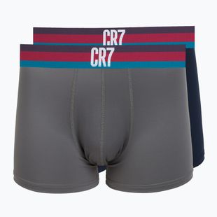 Pánske boxerky CR7 Fashion Trunk Micro 2 páry 457 multicolour