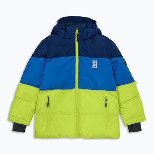 Detská lyžiarska bunda Lego Lwjaz 805 lime green