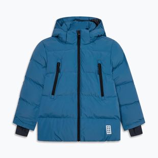 Detská zateplená bunda Lego Lwjaz 711 deep blue