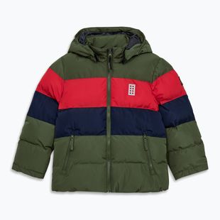 Detská bunda LEGO Lwjipe 705 dark green