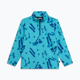 Detská fleecová mikina LEGO Lwsian 710 Fleece bright blue