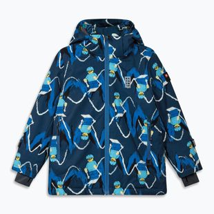 Detská lyžiarska bunda LEGO Lwjian 704 dark blue