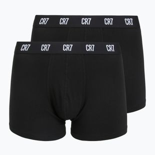 Pánske boxerky CR7 Fashion Trunk 2 pack black