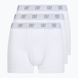 Pánske boxerky CR7 Basic Trunk 3 páry white