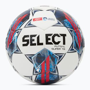 Hádzanárska lopta SELECT Futsal Super TB FIFA Fogo Ekstraklasa v24 white/red veľkosť 4