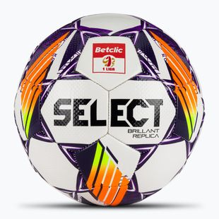 SELECT Brillant Replika Betclic 1 League football v24 white/purple