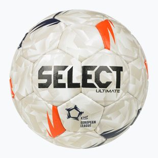 Loptu na hádzanú SELECT Ultimate EHF European League V26 Replica rozmiar 3 white/black/orange
