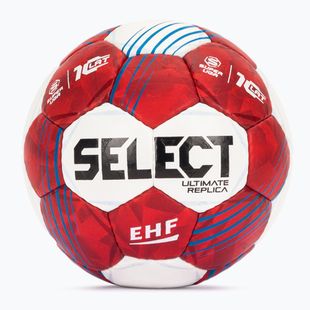 Loptu na hádzanú SELECT Ultimate EHF Superliga V26 Replica white/red