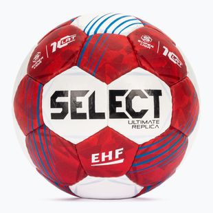 Loptu na hádzanú SELECT Ultimate EHF Superliga V26 Replica white/red