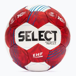 Loptu na hádzanú SELECT Ultimate EHF Superliga V26 Replica white/red