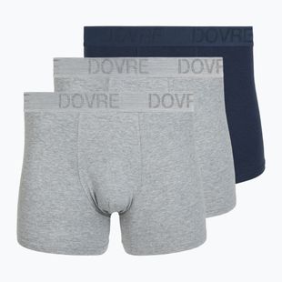 Pánske termo boxerky Dovre Tights 3 pack grey
