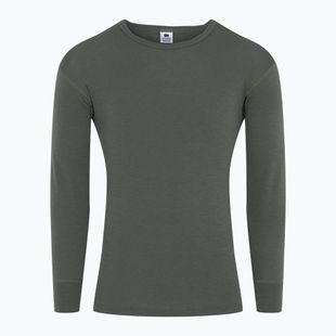 Pánska termo mikina Dovre Wool khaki