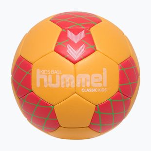 Detská lopta na hádzanú  Hummel Classic HB Jr orange/red/green size 0.0