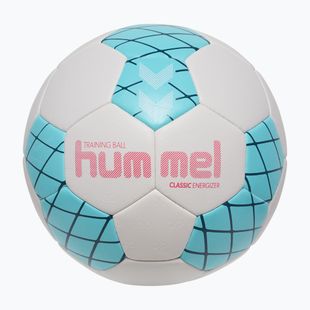 Loptu na hádzanú Hummel Classic Energizer off white/light blue/marine size 2