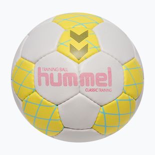 Loptu na hádzanú Hummel Classic Training HB white/yellow/blue size 1