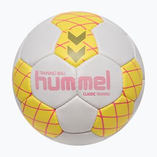 Loptu na hádzanú Hummel Classic Training HB white/yellow/blue size 3