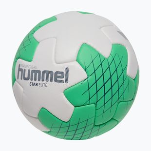 Loptu na hádzanú Hummel Star Elite HB white/green/marine size 3