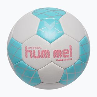 Loptu na hádzanú Hummel Classic Energizer off white/light blue/marine size 1