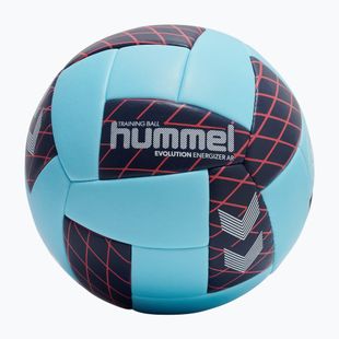 Loptu na hádzanú Hummel Evolution Energizer AR HB light blue/marine/red size 2