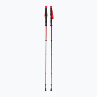 Lyžiarske palice - ski turing Viking Spider black/red