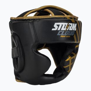 Boxerská prilba StormCloud Lynx black/gold
