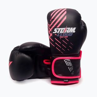 Boxerské rukavice StormCloud Lynx black/pink