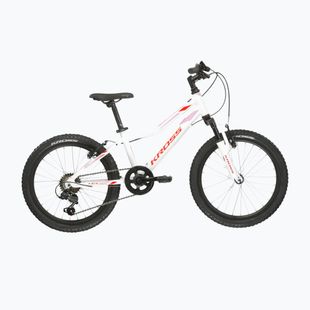 Detský bicykel KROSS Lea Mini 2.0 white/red/gloss