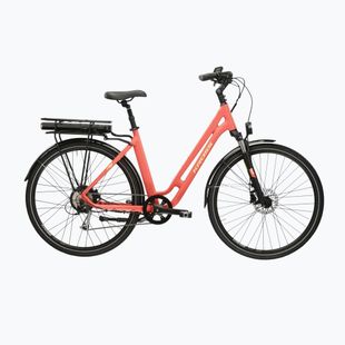 Elektrický bicykel KROSS Sentio Hybrid 2.0 el. 504 Wh coral/yellow/matte