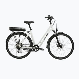 Elektrický bicykel KROSS Sentio Hybrid 1.0 el. 504 Wh pearl/black/gloss