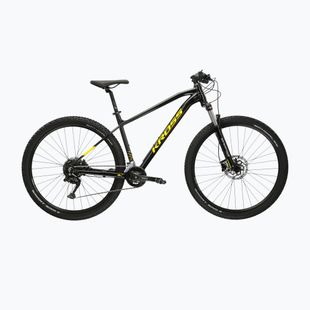 Horský bicykel KROSS Level 2.0 black/yellow/gloss