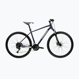 Krosový bicykel KROSS Evado 5.0 navy/silver/gloss