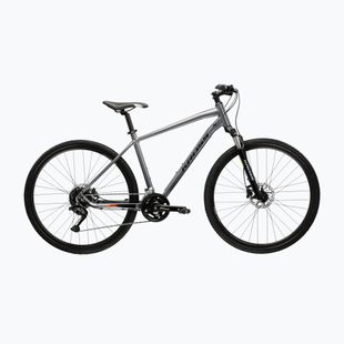 Krosový bicykel KROSS Evado 5.0 grey/black/gloss