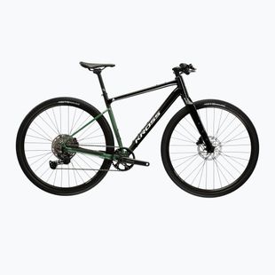 Gravelový bicykel KROSS Esker FL black/green/gloss