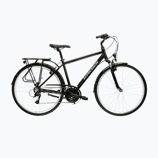 Trekingový bicykel KROSS Explorer 2.0 black/silver/gloss