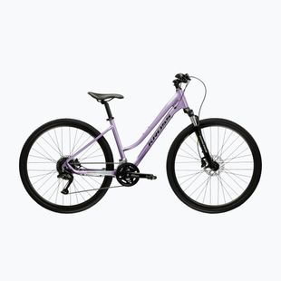 Dámsky crossový bicykel KROSS Evado 5.0 In purple/black/gloss