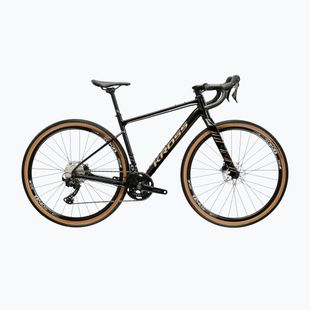 Gravelový bicykel KROSS Esker 6.0 black/gold/gloss