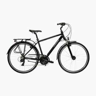 Trekingový bicykel KROSS Berg Tr 3.0 black/silver/gloss